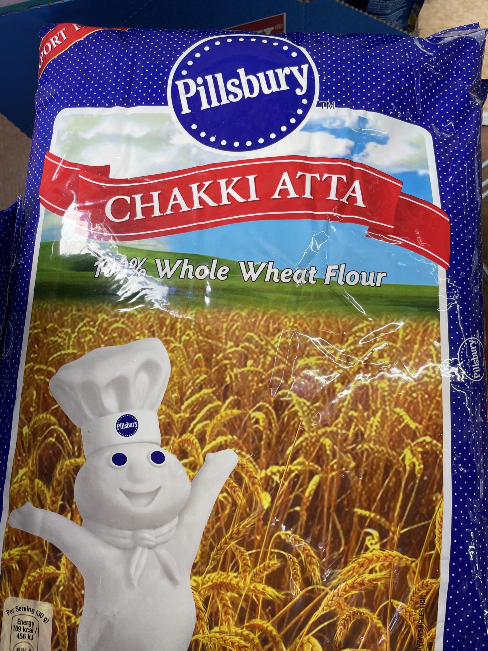 Pillsbury Chakki Atta 10Kg – SabziWala